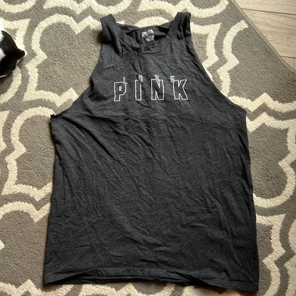 PINK Victoria's Secret Tops - VS Pink cut off twist back tank